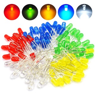 Set 200 Đèn LED Diode 3mm 5mm Đa Dụng Chất Lượng Cao