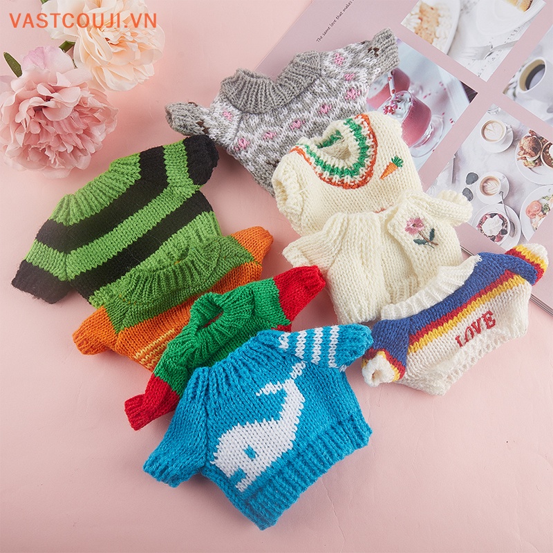 Áo Sweater Đồ Chơi Búp Bê VASTJI Nhồi Bông 20cm