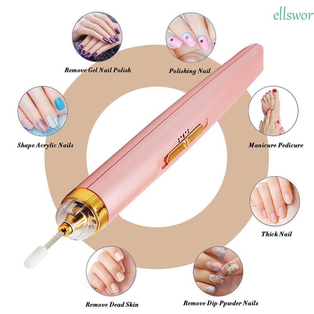 Máy Mài Móng Tay Bằng Điện Chuyên Nghiệp Có Thể Sạc Lại