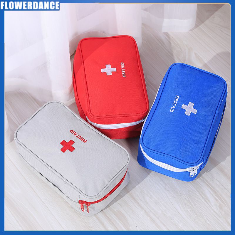 Du lịch xách tay Kit Viện trợ đầu tiên mất phí nhận được gói lưu trữ túi lưu trữ y tế Kit Viện trợ đầu tiên Y Học chống epidem thuốc Tạp dề Bộ sưu tập kit hoa