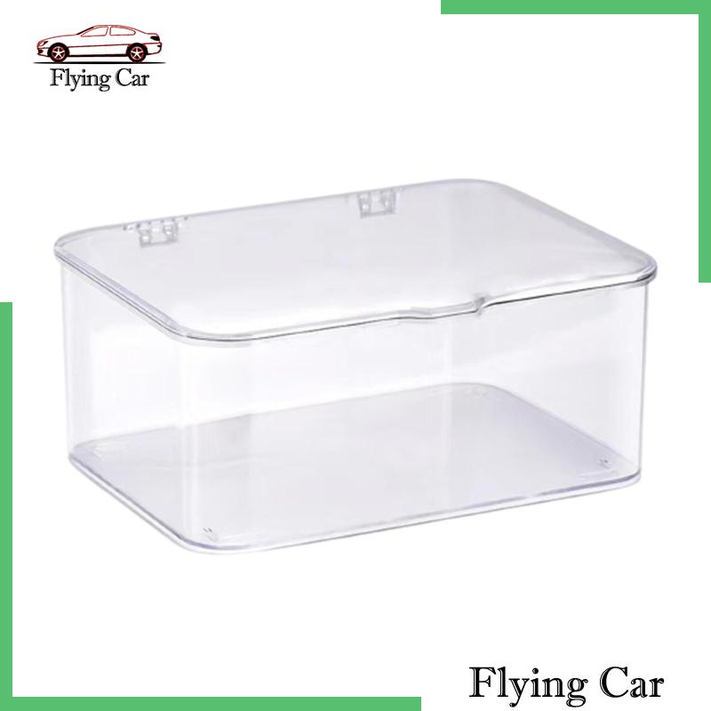 Hộp Đựng Đồ Dùng Trong Suốt Siêu Bền Tiện Dụng Cho Phòng Tắm / Nhà Bếp Giá Đỡ