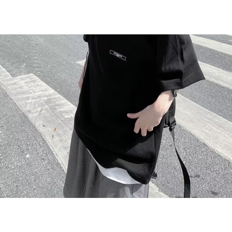 Áo Thun Polo Tay Ngắn Có Khóa Kéo Phong Cách Đường Phố Nhật Bản Thời Trang Mùa Hè Cho Nam