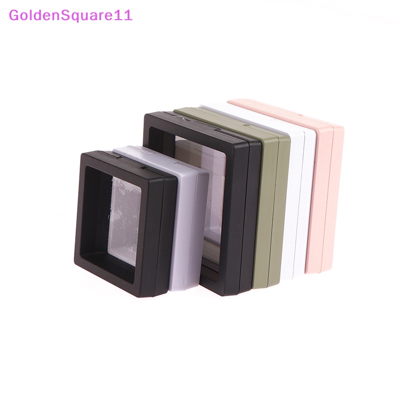 Hộp Rỗng Màu Vàng Kim Đựng Móng Giả / Trang Sức DIY