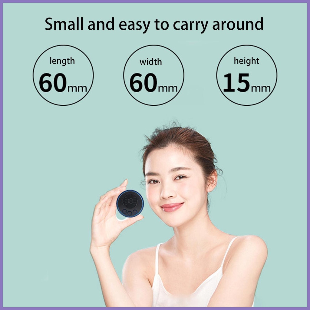 Miếng Dán Xung Điện Mát Xa Cơ Thể Hình Bướm Mini Thông Minh nota2vn nota2vn