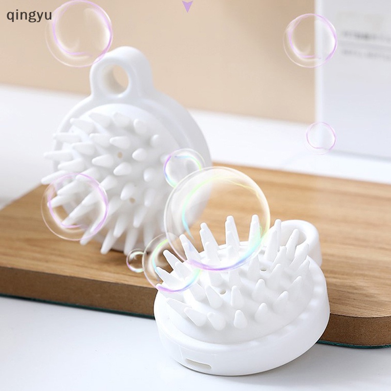 1 Lược Silicone Mát Xa Da Đầu Tiện Dụng