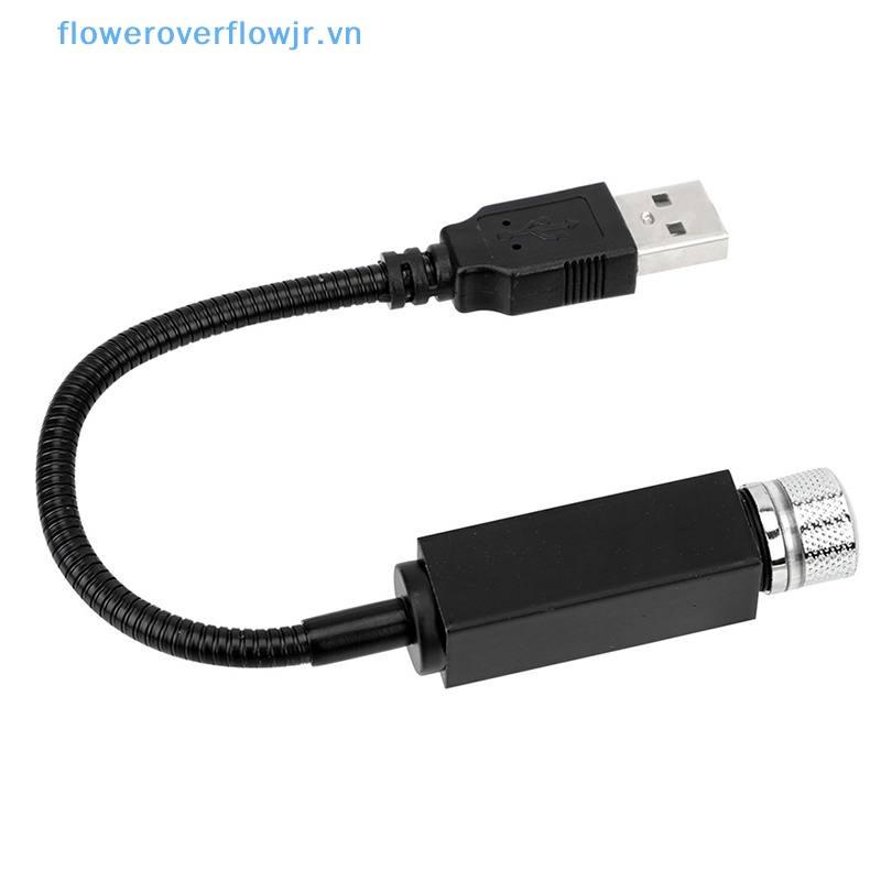 Đèn Chiếu Trần Xe Hơi Tạo Hiệu Ứng Bầu Trời Sao Sạc USB