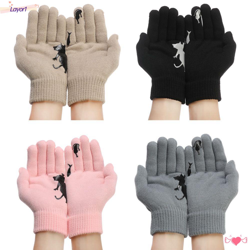 Găng Tay Co Giãn Giữ Ấm Mùa Đông Bảo Vệ Toàn Diện LAYOR1