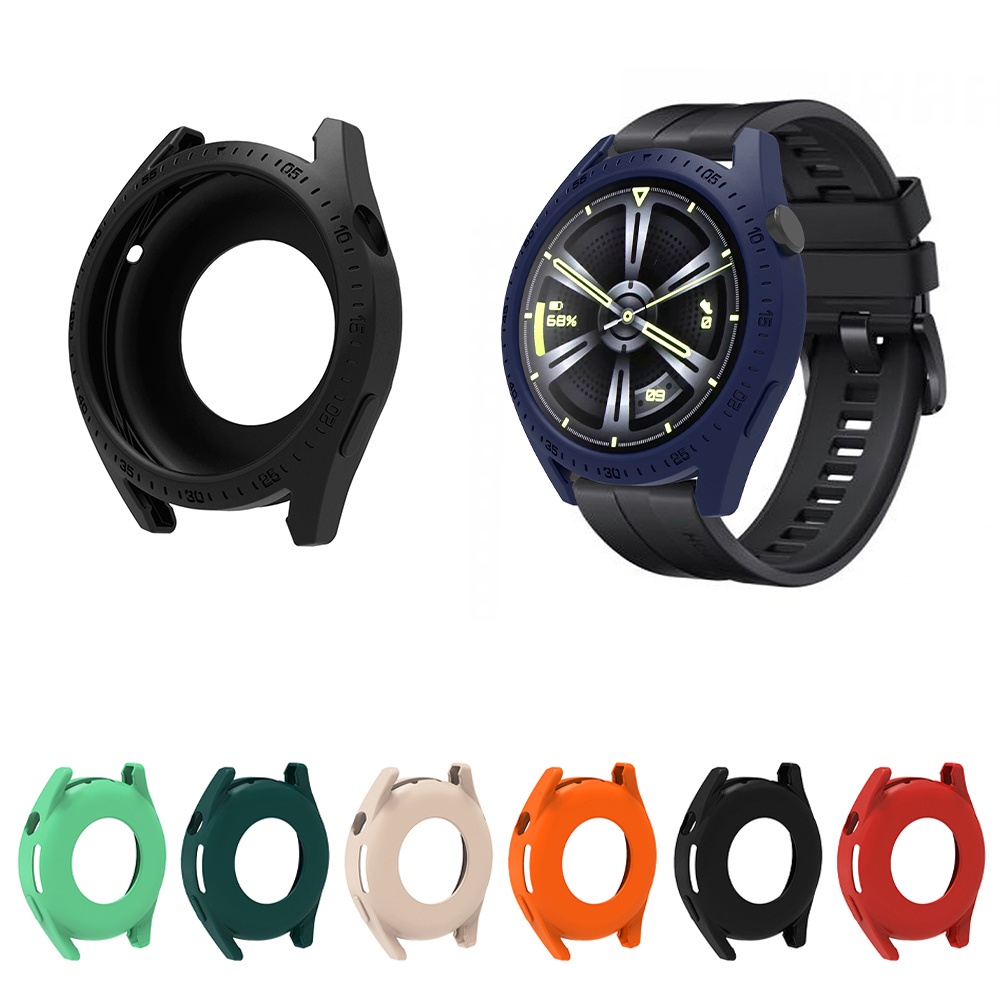 Ốp Silicone Bảo Vệ Mặt Đồng Hồ Thông Minh Huawei Watch GT3 46MM