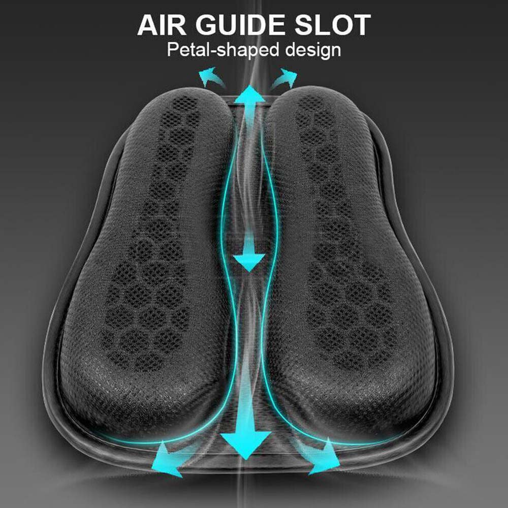 Honeycomb Gel Motorcycle Seat Cushion Sunscreen Motorbike Motor Seat Cushion 3D Anti Slip Comfort Gel Seat Cusion Moden