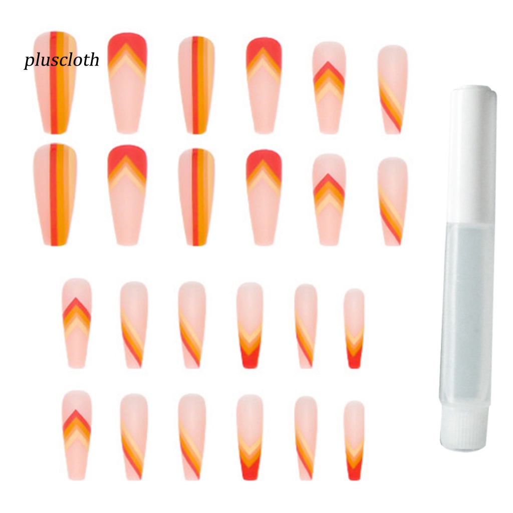 1 Bộ Móng Tay Giả Chống Lem Trang Trí Cho Nữ