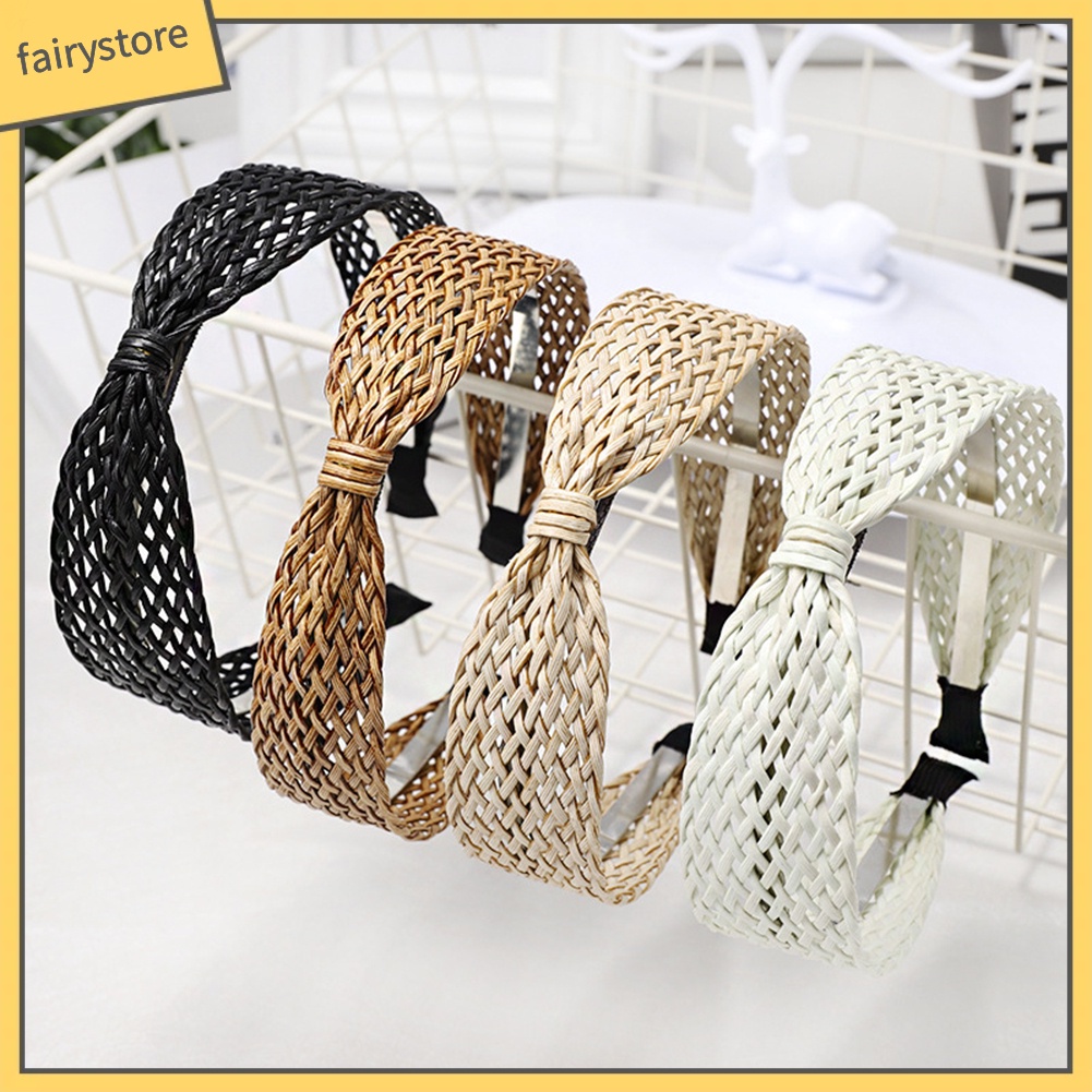 Băng Đô Thắt Nút Phong Cách Vintage Cho Nữ