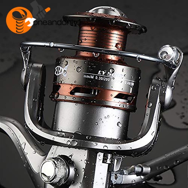 Máy Câu Cá 1000-7000 Max 10kg 5.2: 1 Có Tay Quay Chất Lượng Cao