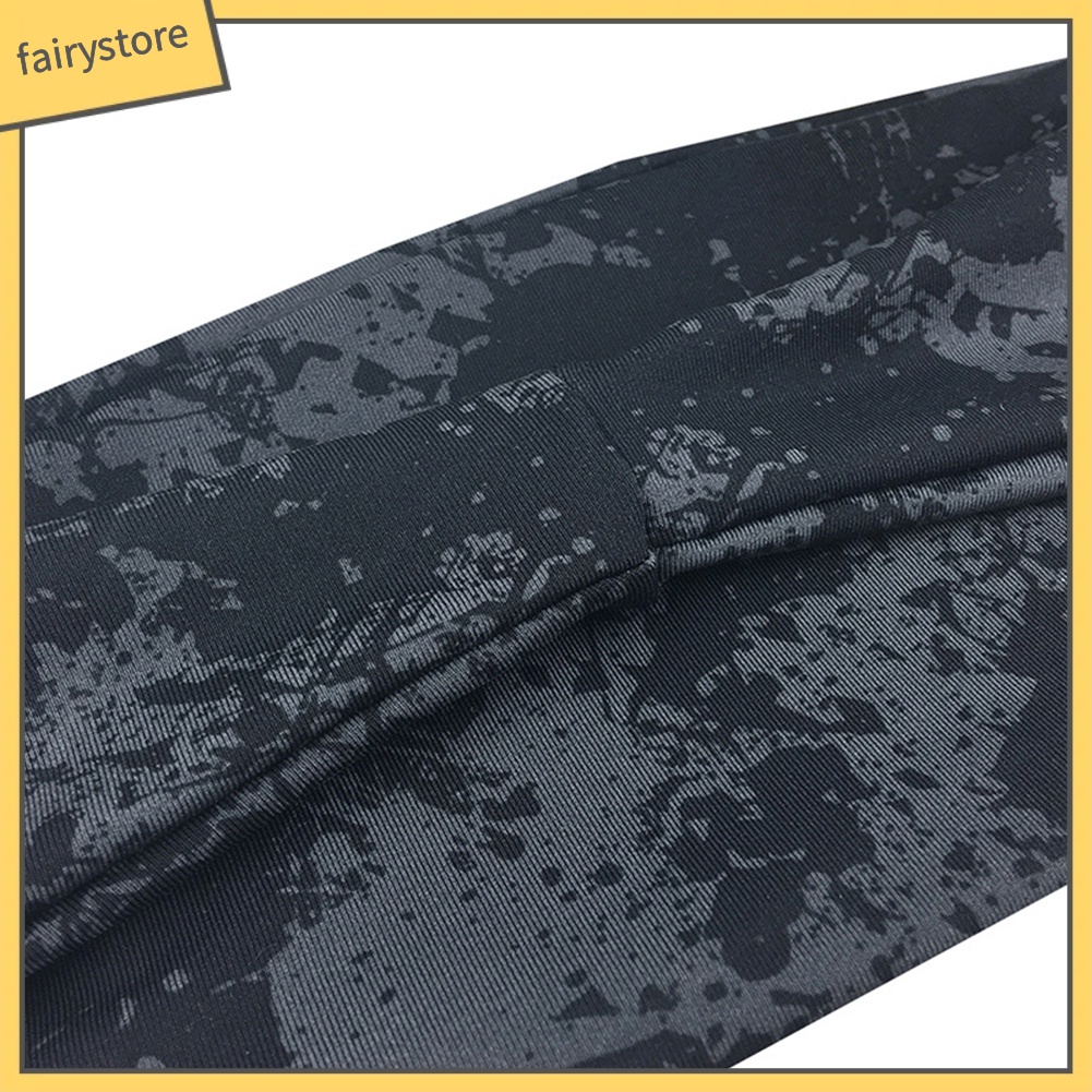 1 Băng Đô Chạy Bộ Thể Thao Co Giãn In Họa Tiết Graffiti Rằn Ri Unisex