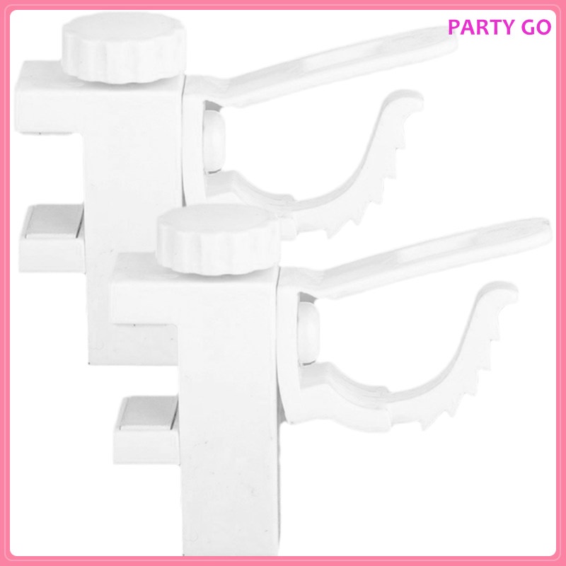 Set 2 Kẹp Treo Rèm Có Thể Điều Chỉnh Không Cần Đóng Đinh Ulran.Vn