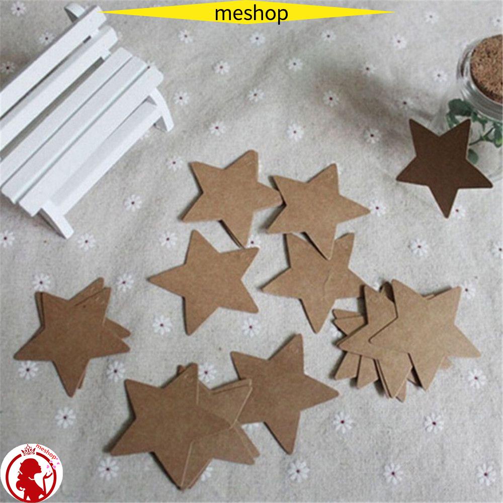 Set 100 Miếng Dán Trang Trí Túi Kẹo Sinh Nhật Hình Ngôi Sao