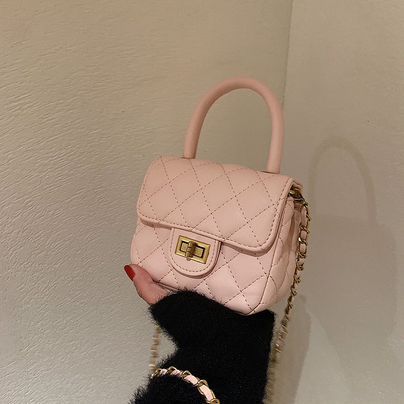 Túi Đeo Chéo Hình Vuông Cỡ Nhỏ Phong Cách Pháp Thời Trang Cho Nữ