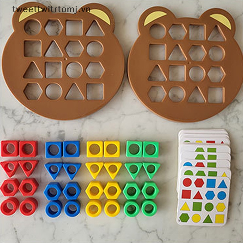 Bộ Đồ Chơi Xếp Hình Học Tập Nhanh Chóng Dành Cho Trẻ Em