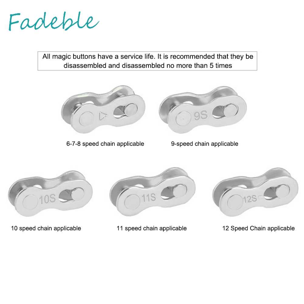 Set 2 Cặp Mắt Xích Xe Đạp Leo Núi MTB Chuyên Dụng