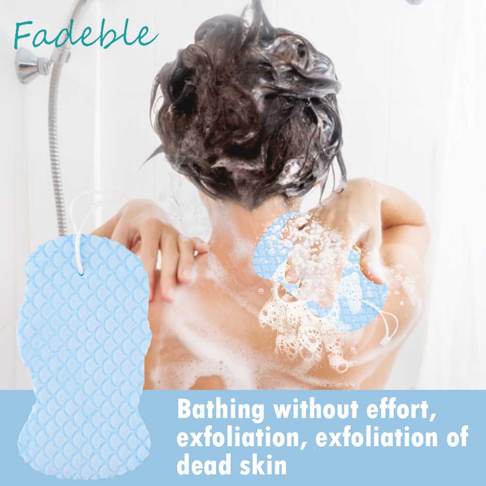 Miếng Xốp Mềm Để Chà Rửa Massage Tẩy Tế Bào Chết Cho Cơ Thể Tiện Dụng