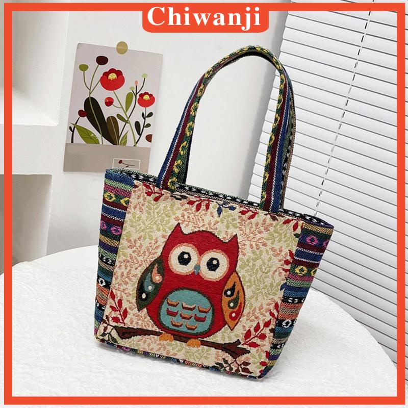 Túi Xách Canvas Phong Cách Vintage Có Thể Tái Sử Dụng