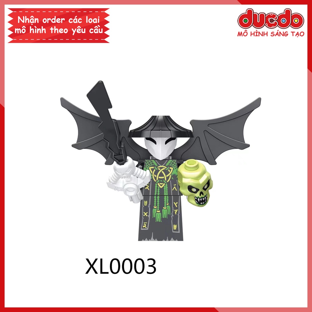 Minifigures các nhân vật Ninjago tuyệt đẹp - Đồ chơi Lắp ghép Xếp hình Mini Ninja Mô hình XL0001 - XL0005