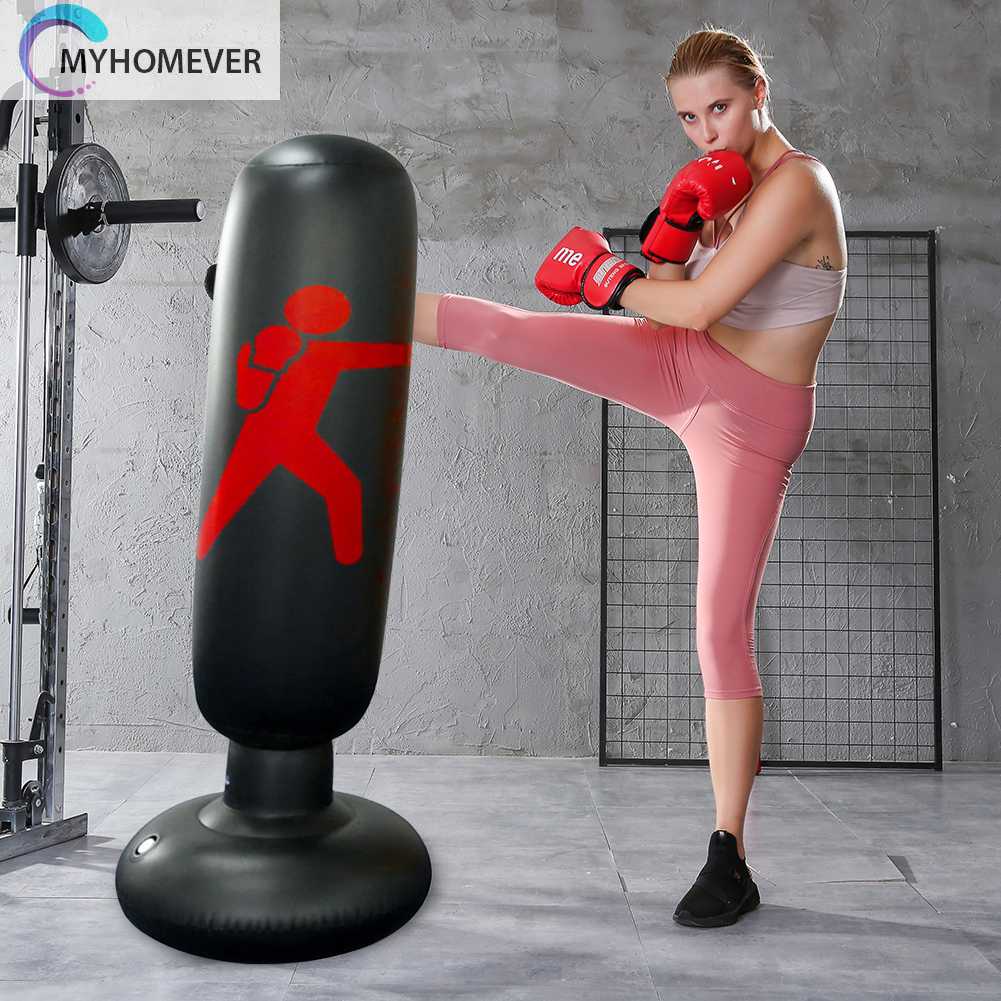 Túi Cát Bơm Hơi Luyện Tập Boxing Giảm Căng Thẳng