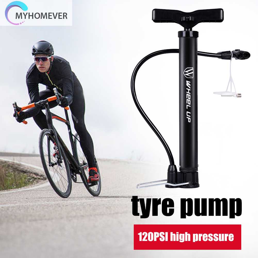 Máy Bơm Lốp Xe Đạp 120psi Cho Van Presta Mỹ / Presta