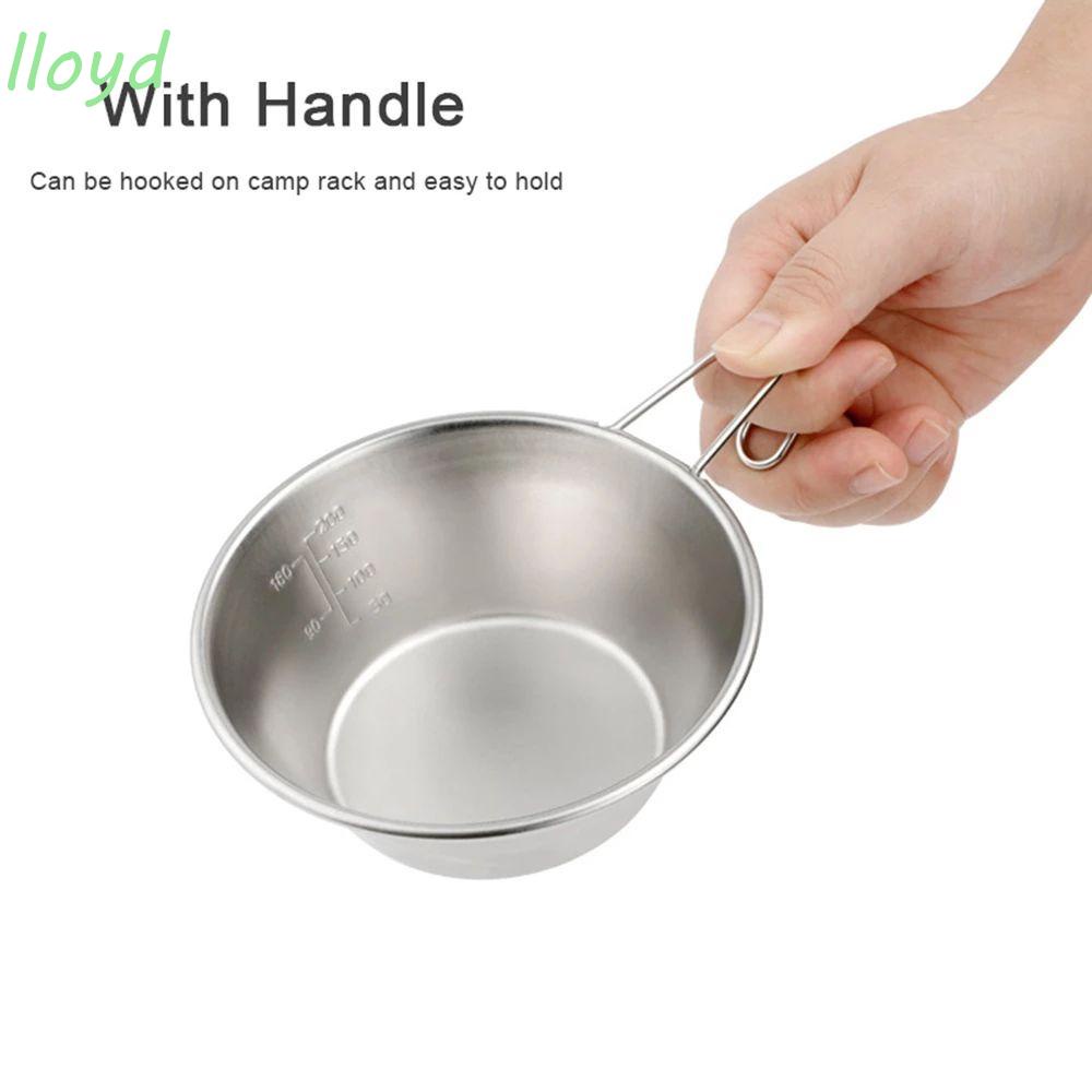 Bộ Tô Dụng Cụ Nấu Ăn Bằng Thép Không Gỉ Tiện Dụng Mang Theo Du Lịch Cắm Trại