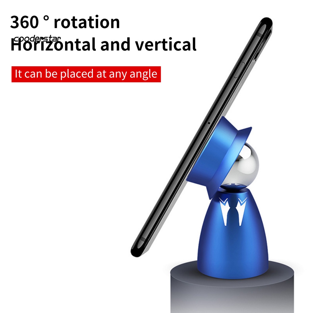 Giá Đỡ Điện Thoại Có Nam Châm Hít Định Vị GPS Tiện Dụng Cho Xe Hơi