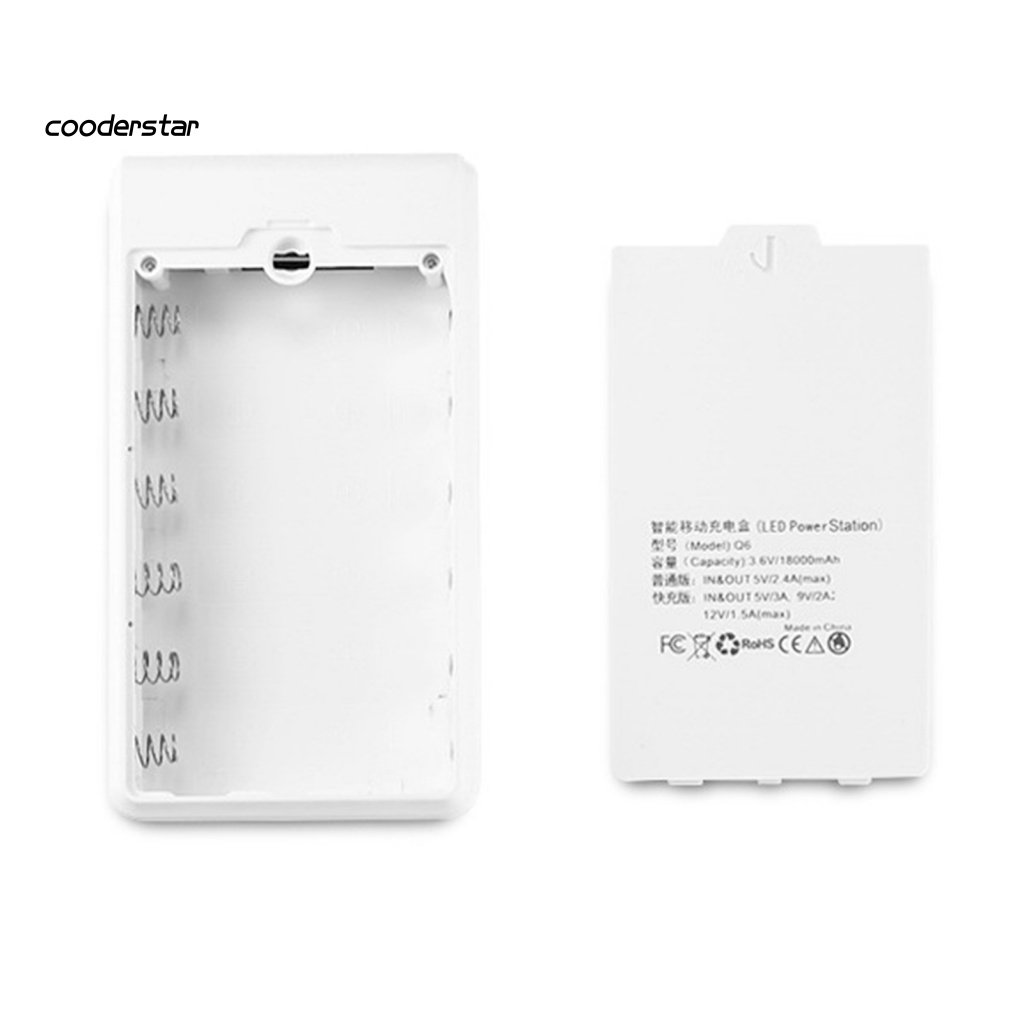 Hộp Sạc Pin 6 X 18650 Không Hàn Tiện Dụng