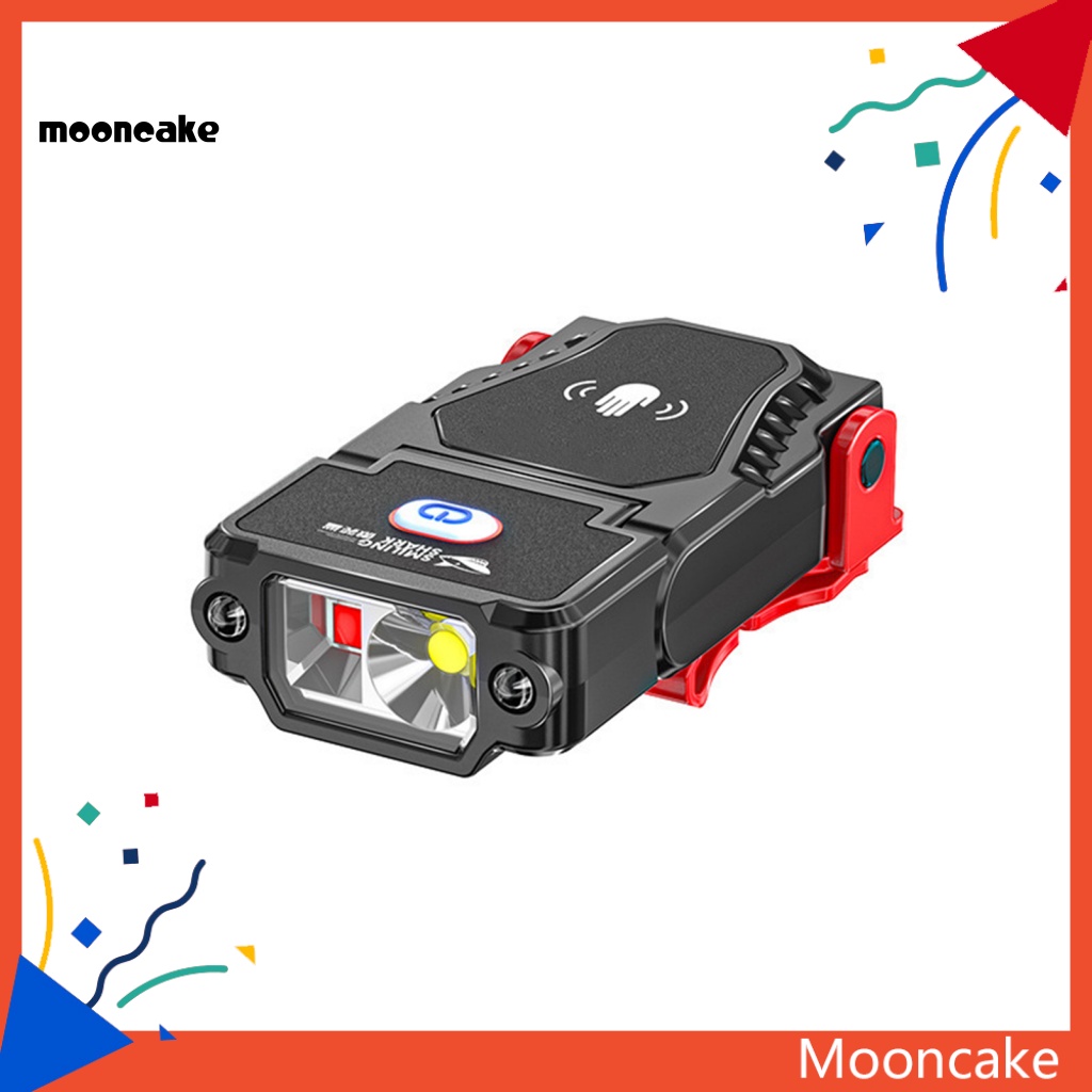 < Mooncake > Đèn LED Kẹp Nón Nhỏ Gọn Cảm Ứng Dễ Dàng Mang Theo Khi Đi Ra Ngoài