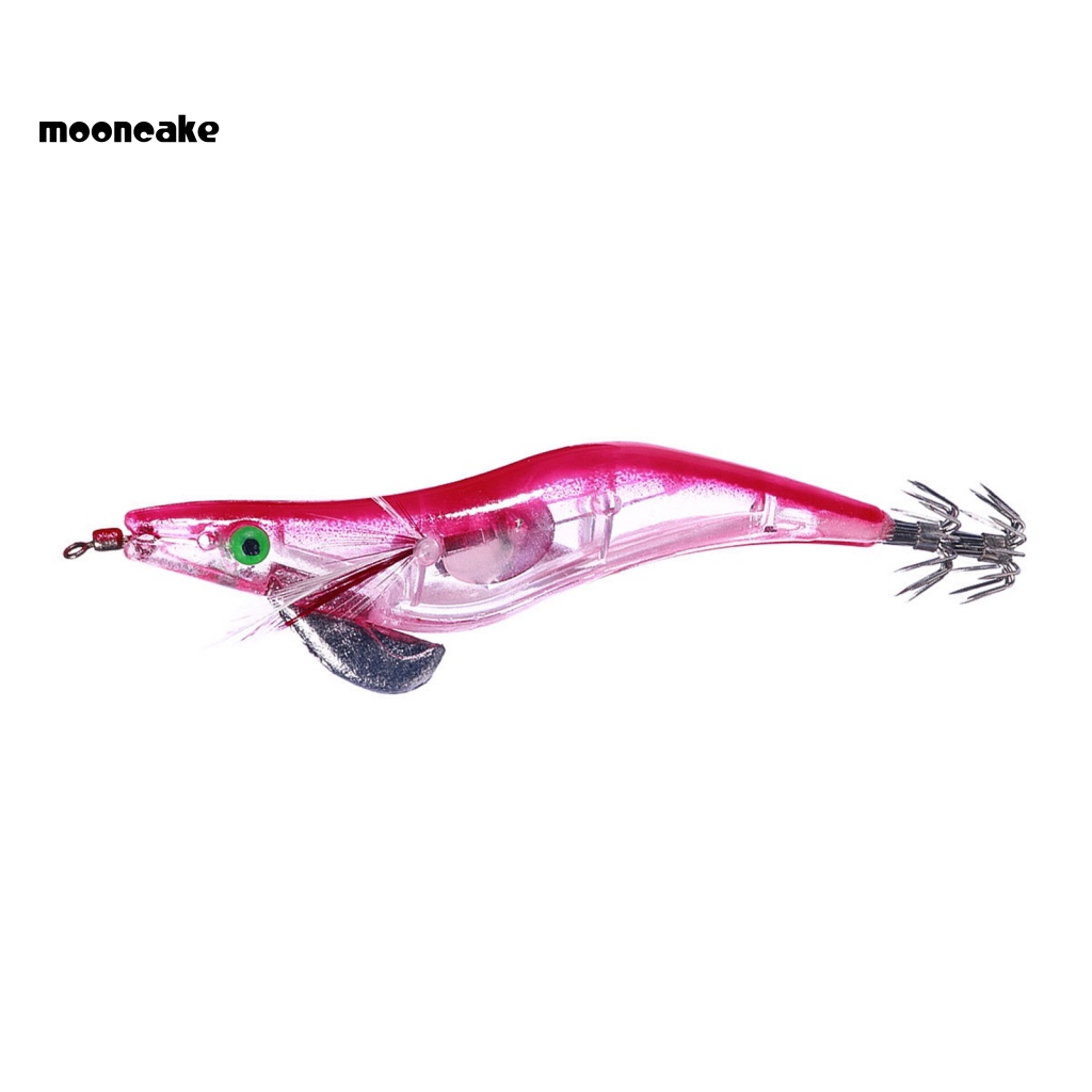 &lt; Mooncake &gt; Mồi Câu Cá Giả Hình Tôm Nhiều Móc Dễ Lắp Đặt