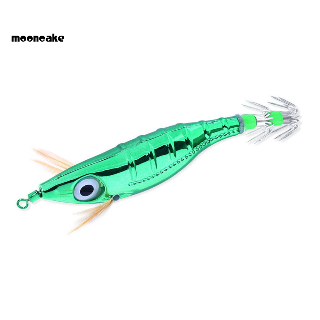 &lt; Mooncake &gt; Mồi Câu Cá Giả Hình Tôm Biển Chống Ăn Mòn Thiết Kế Sống Động