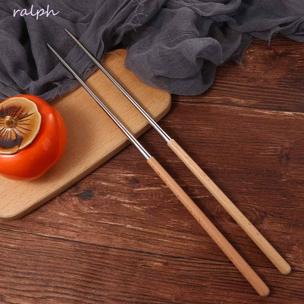 Đôi Đũa Dài Chống Trượt Bằng Thép Không Gỉ