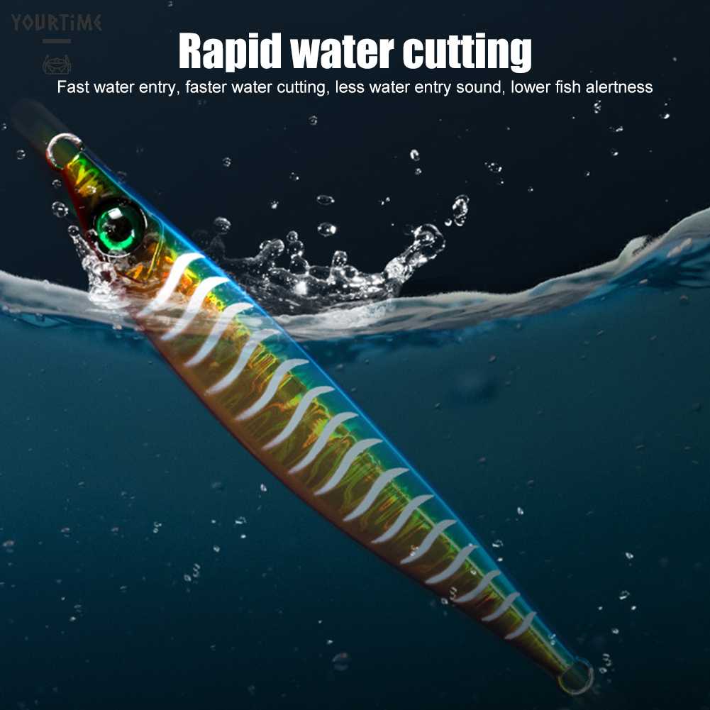 Mồi Câu Cá Giả Bằng Kim Loại Cứng Dạ Quang