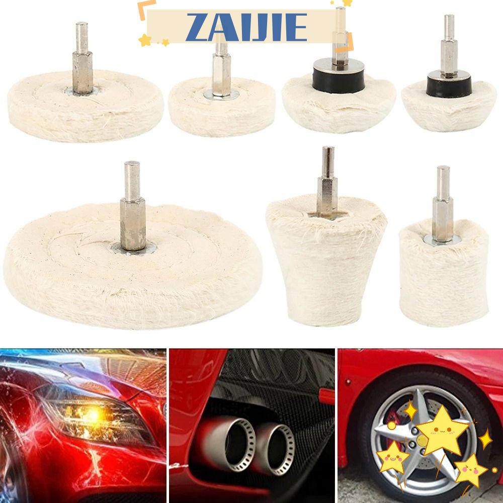 Bộ 24 Đĩa Mài Đánh Bóng Bề Mặt Vải Xoay Được Tiện Lợi