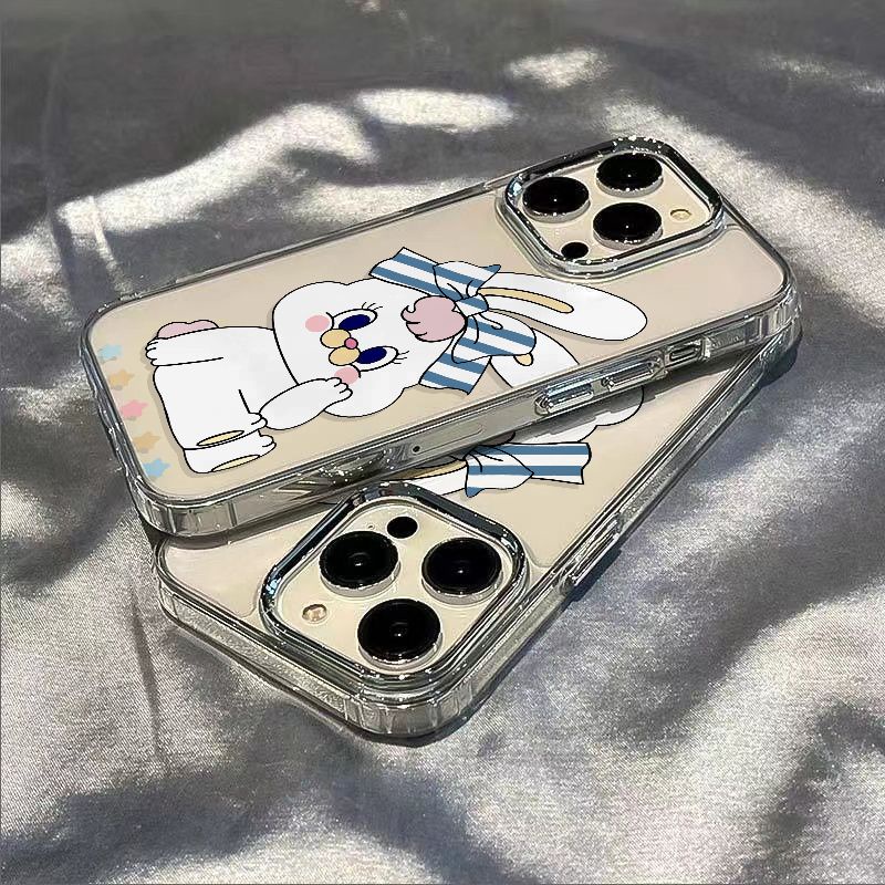 ✅Ốp Điện Thoại Mềm Đơn Giản Chống Sốc Cho Iphone1 13 7plus 14proins max / Bunny 11 8 6AYN