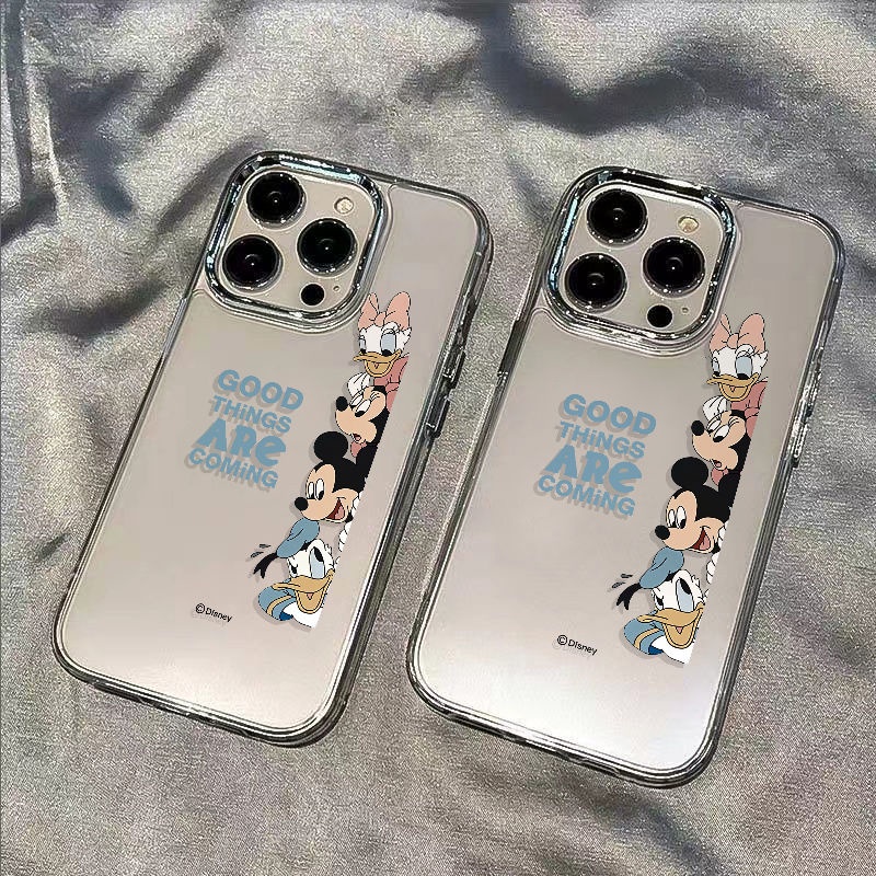 ✅Ốp Điện Thoại Dẻo Họa Tiết Hoạt Hình Mickey Dễ Thương Chống Sốc Cho Iphone1214Pro7 8 plus 11 13 1214Pro7