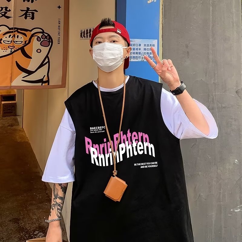 Áo Thun Thể Thao Sát Nách Dáng Rộng Vải Lụa Mát Nhanh Khô Thời Trang Mùa Hè Cho Nam