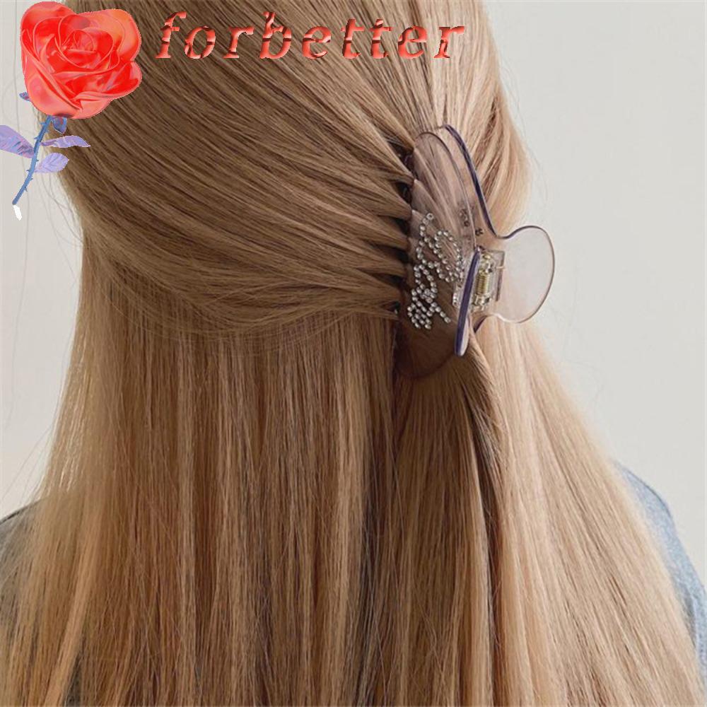 Kẹp Tóc Càng Cua / Kẹp Tóc Đuôi Ngựa Axit Acetic Cá Tính Khí Chất Dành Cho Bạn Nữ