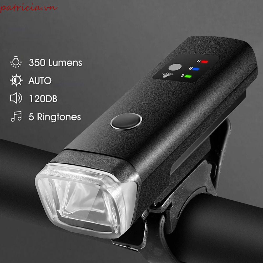 Đèn Pha Trước Xe Đạp Kèm Sạc USB Tiện Dụng Chất Lượng Cao