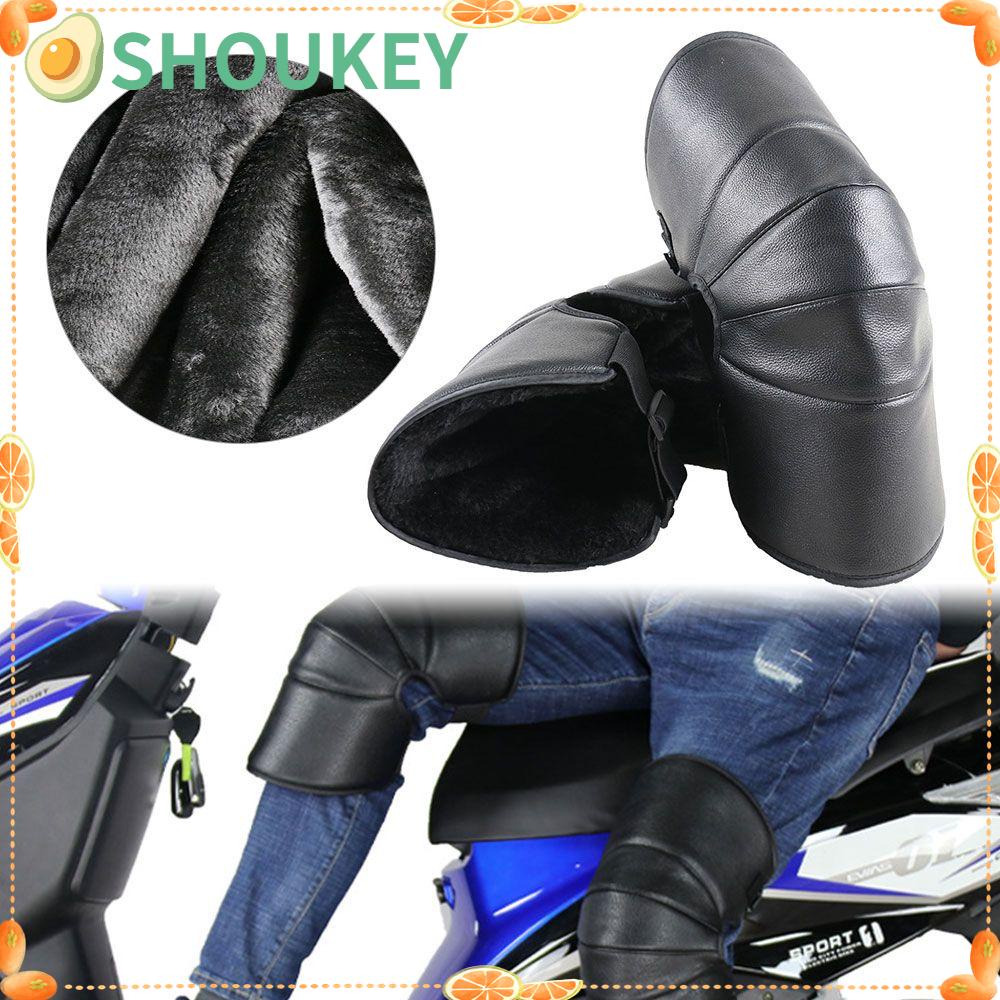 1 Cặp Đệm Bảo Vệ Đầu Gối Giữ Ấm Chống Lạnh Tiện Dụng Khi Lái Xe Mô Tô Ốp