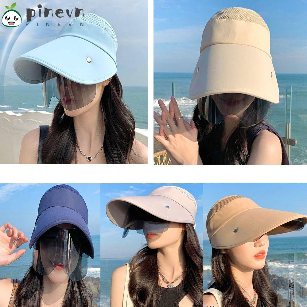Mũ Lưỡi Trai Nửa Đầu Chống Tia UV Thời Trang Đi Biển Mùa Hè Mới Cho Nữ