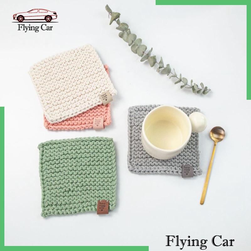 [Lzdjfmy2] Bộ Đế Lót Ly Dệt Thủ Công Cho Người Mới Bắt Đầu