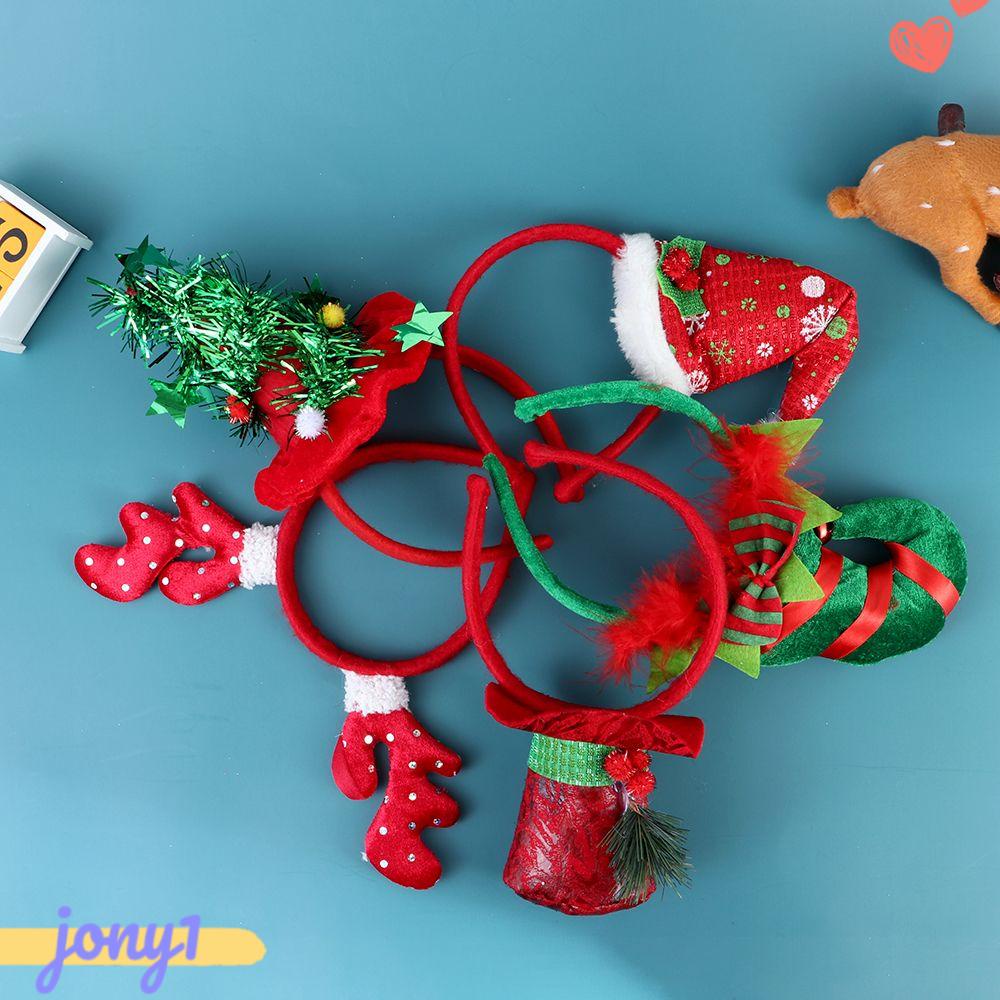 Băng Đô Cài Tóc Hình Sừng Hươu Hoạt Hình Dễ Thương Thời Trang Giáng Sinh