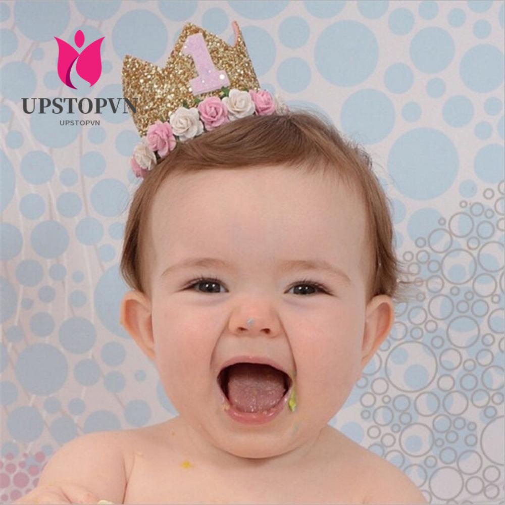 Upstopvn Băng Đô Cài Tóc Mềm Mại Thoải Mái Phù Hợp Với Mọi Kích Cỡ Cho Bé Chụp Ảnh Tiệc Tùng