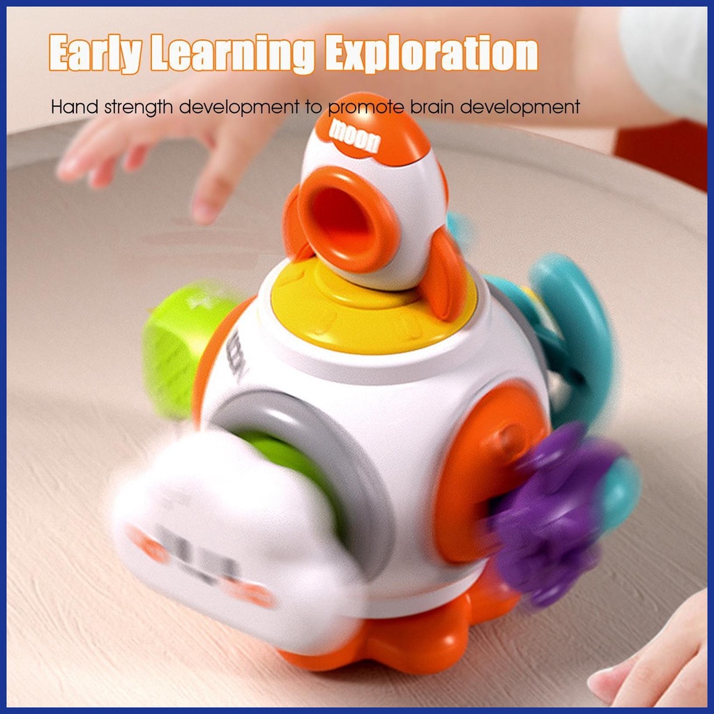 Đồ Chơi Khối Lập Phương Hexahedron Montessori Học Kỹ Năng Động Cơ Mịn Và Thân Giáo Dục Cho Bé Khi Đi Du Lịch