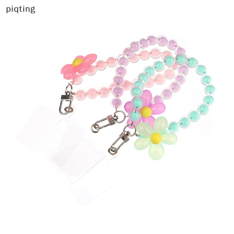 Piqt Ốp Điện Thoại Màu Macaron Có Dây Đeo Cổ Tay Và Móc Khóa Ngắn Chống Thất Lạc Dễ Thương Cho Nữ EN