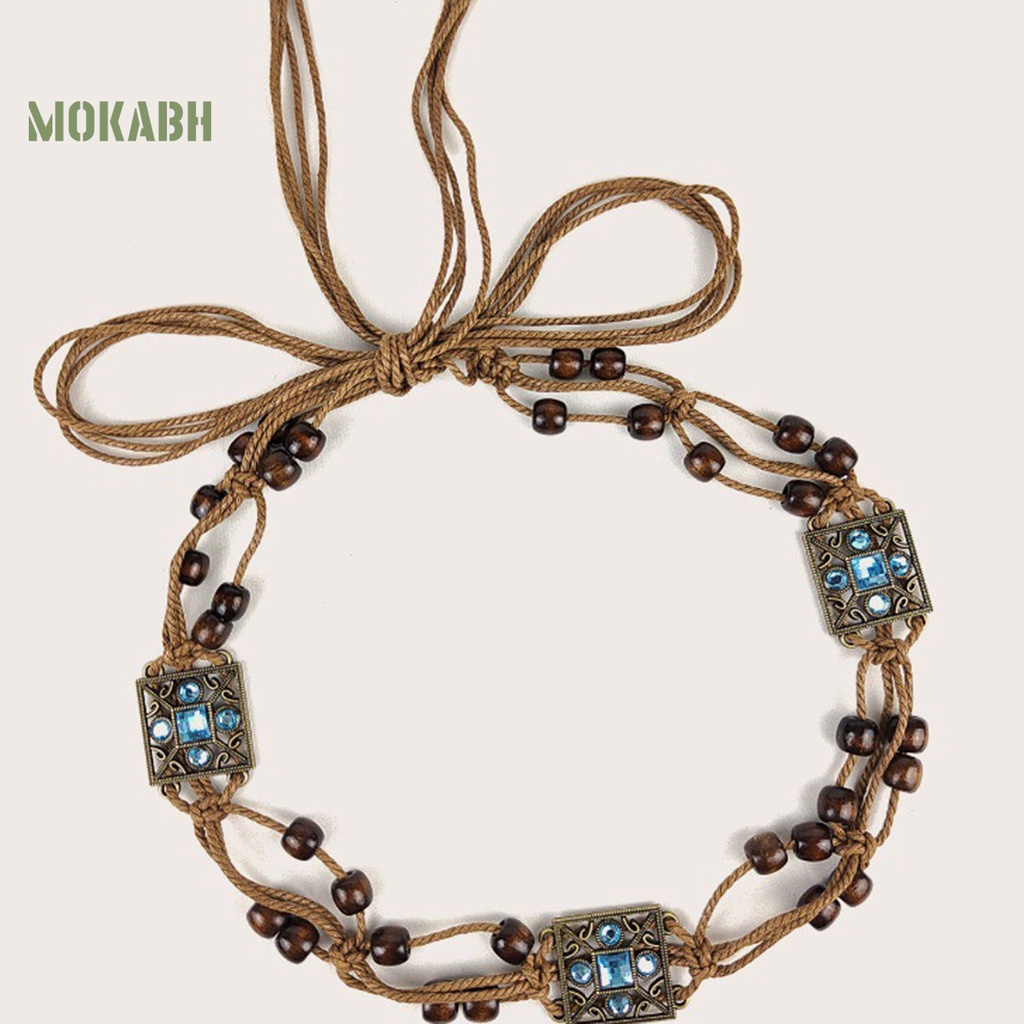 Thắt Lưng Dạng Dây Xích Phong Cách Bohemian Có Thể Điều Chỉnh Cho Nữ