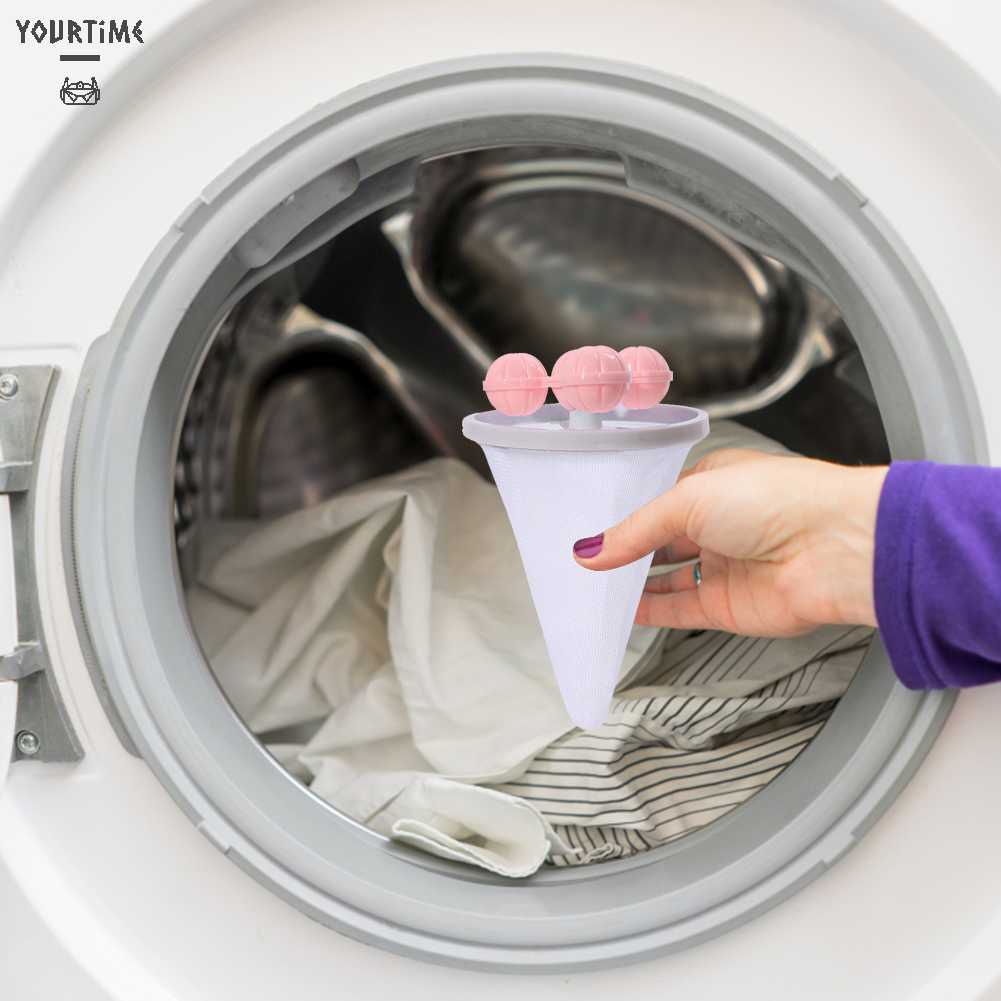 Túi Lưới Lọc Xơ Vải Nổi Giặt Đồ Có Thể Tái Sử Dụng